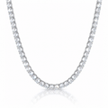 VVS1 D Moissanite Tennis Chain | 18K Gold Plated | S925 Sterling Silver | GRA Certified